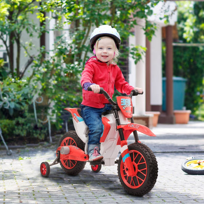 electric cross motorcycle for children for 3-5 years - red