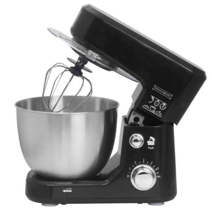 Royaltyline PKM700-BK Stand Mixer – 1000W, 4L Steel Bowl