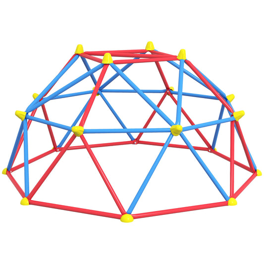Climbing Dome for Children 3-8 Years, Metal Structure for 4 Children, Ø183x90cm, Multicolor