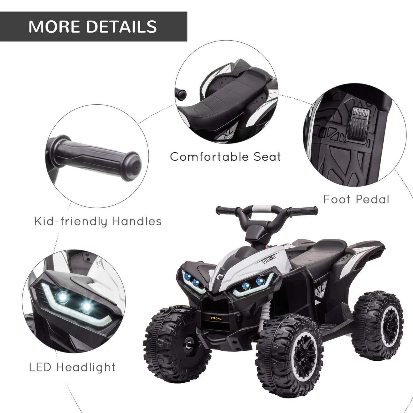 12V Electric Quad for Children (3‑5 yrs)