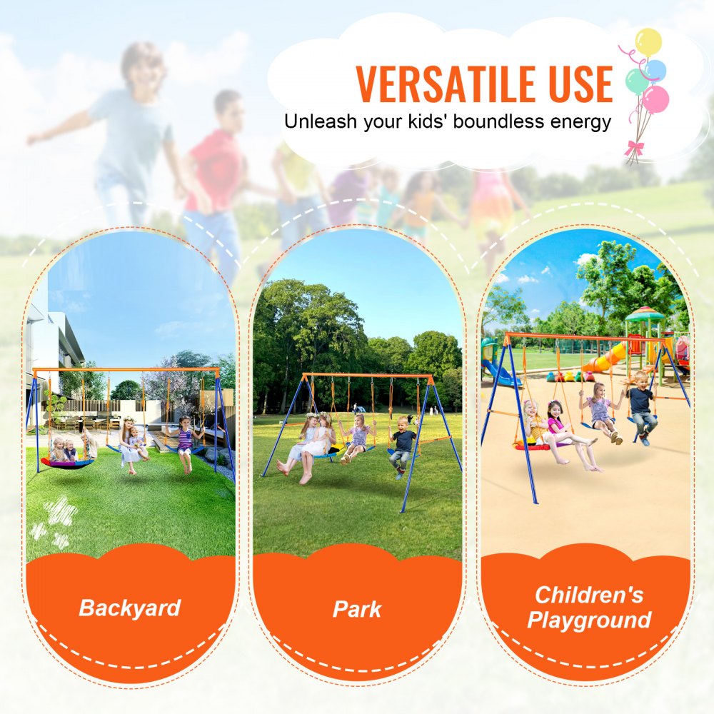 600lbs 3-seat swing set ground stakes