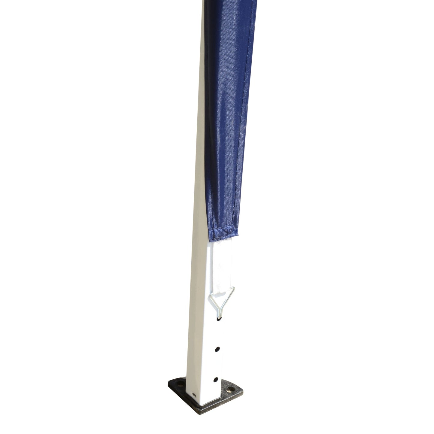 Gazebo Steel Frame Folding Oxford Fabric Covering Blue 3x3m