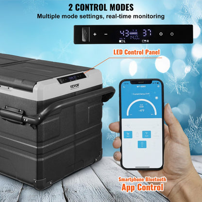 115L dual zone XL fridge control panel