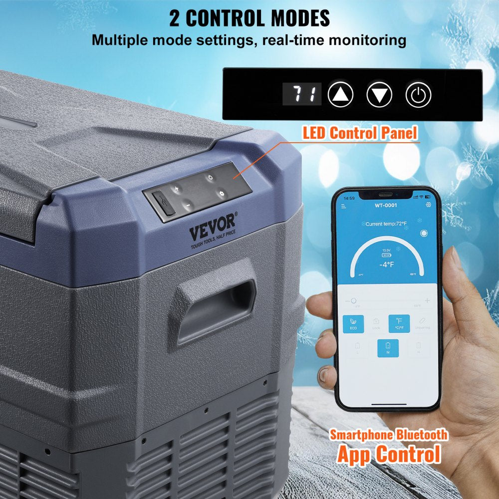 37L single zone LED fridge control panel