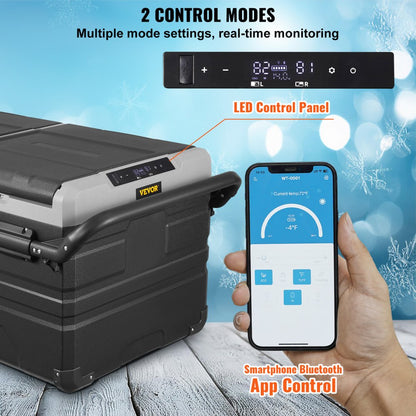 95L dual zone XL fridge control panel