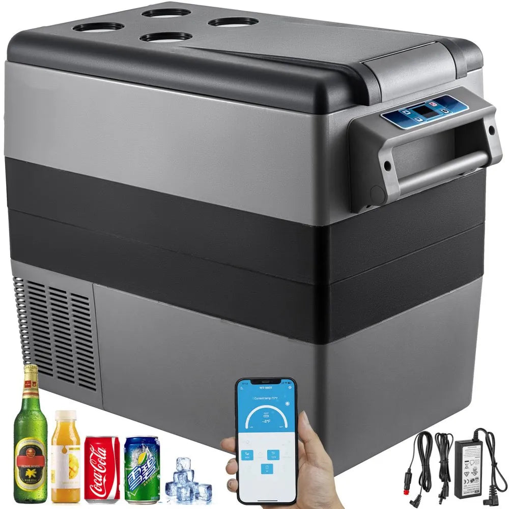 55L Portable Fridge Freezer Cooler Box main image