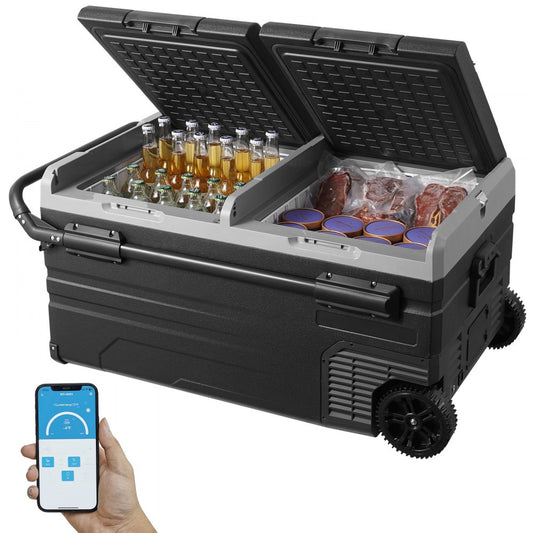 95L dual zone XL fridge main image