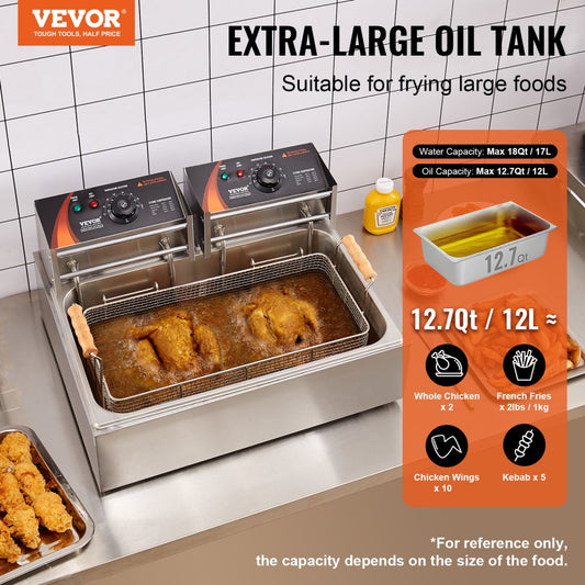 17L turkey fryer side view