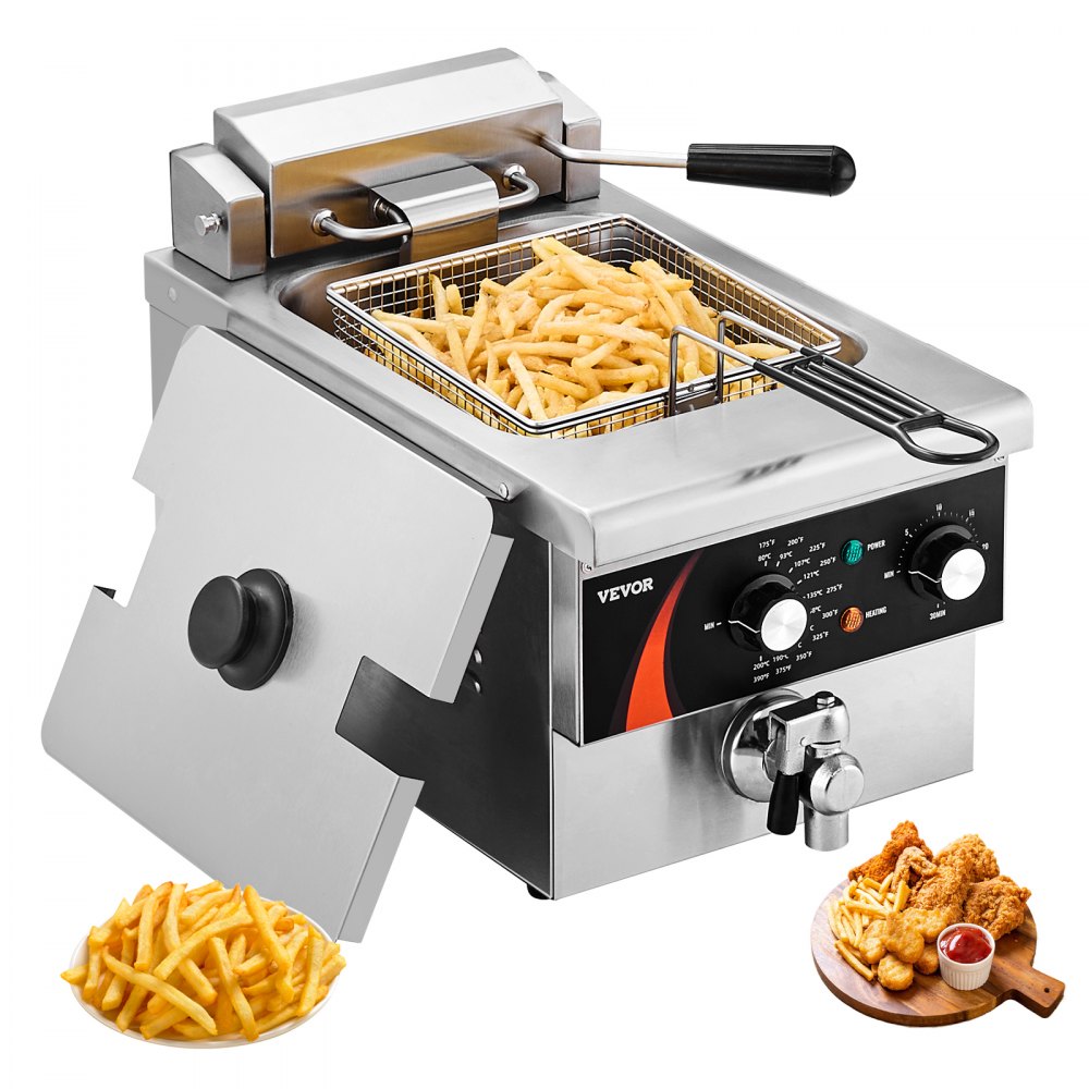 8.5L single tank deep fryer main image