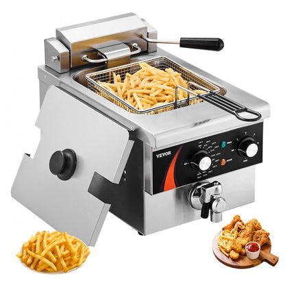 8.5L single tank deep fryer main image