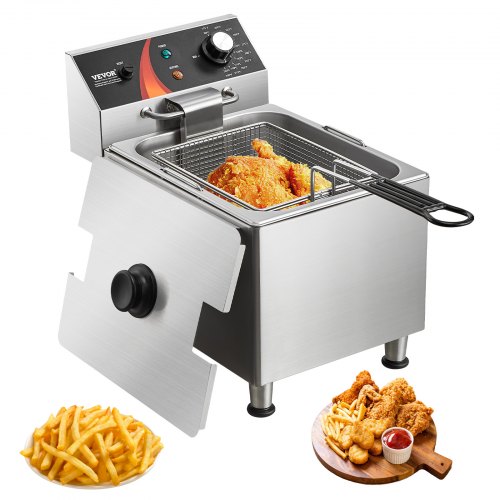 11.5L adjustable feet deep fryer main image