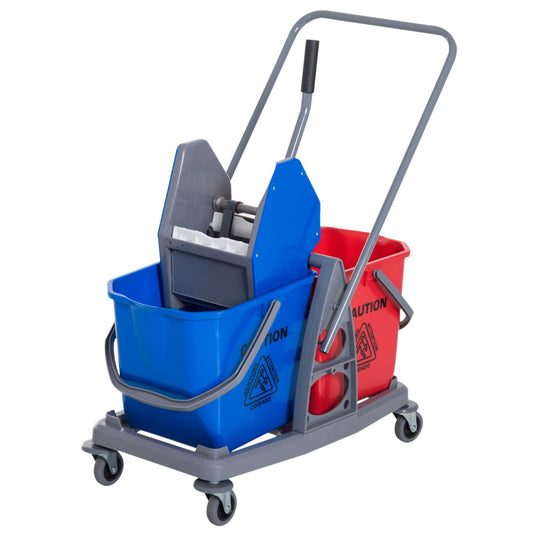 Professional Cleaning Cart 2 Secchi capabilities 25L Strlock 73 × 45 × 92cm