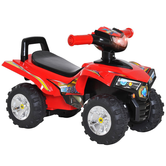 quad toy toy for children with 4 wheels clacson music light 60 Ã— 38 Ã— 42cm in red pp