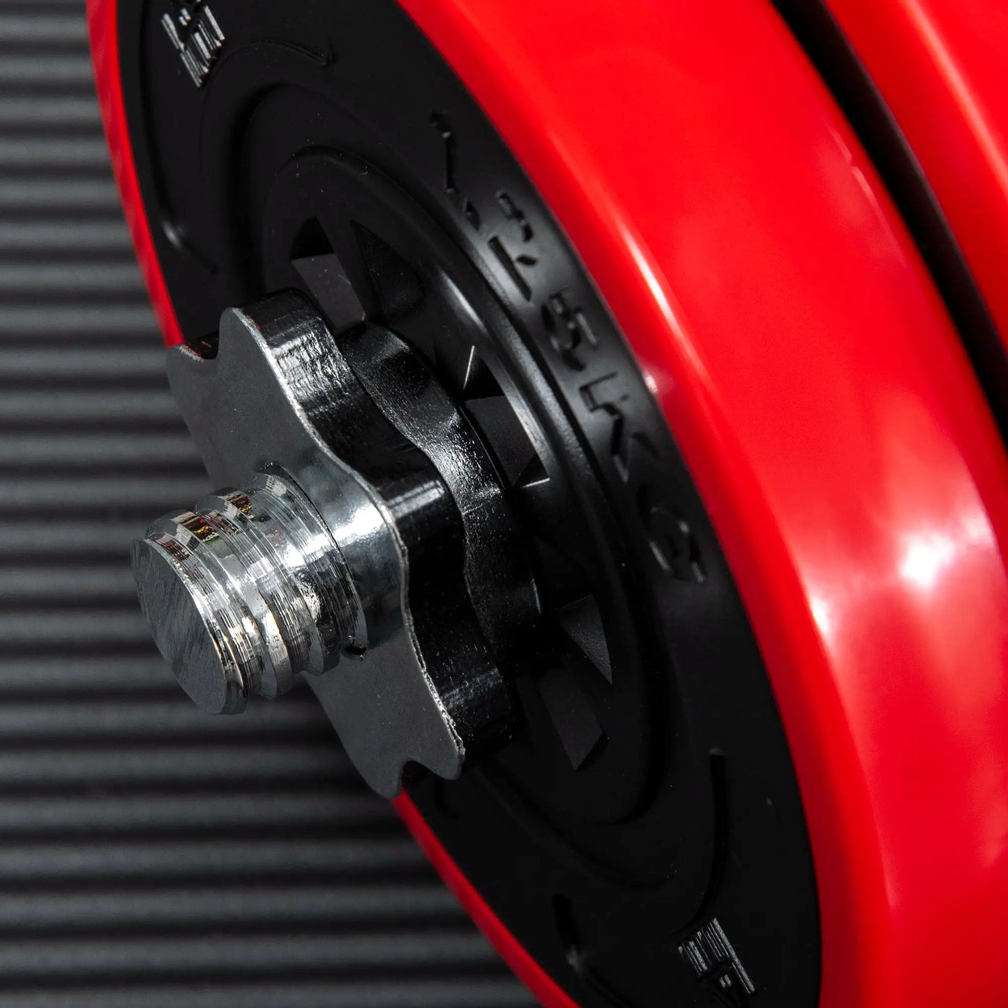 40kg Rubber Coated Metal and Iron Sand Dumbbell Set, 45x26x26cm, Red