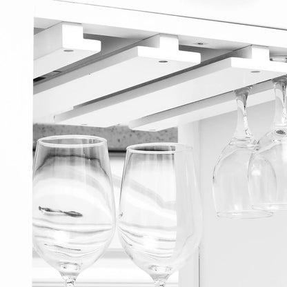 itchen Trolley with Drawers and Wheels in Wood Space Saving