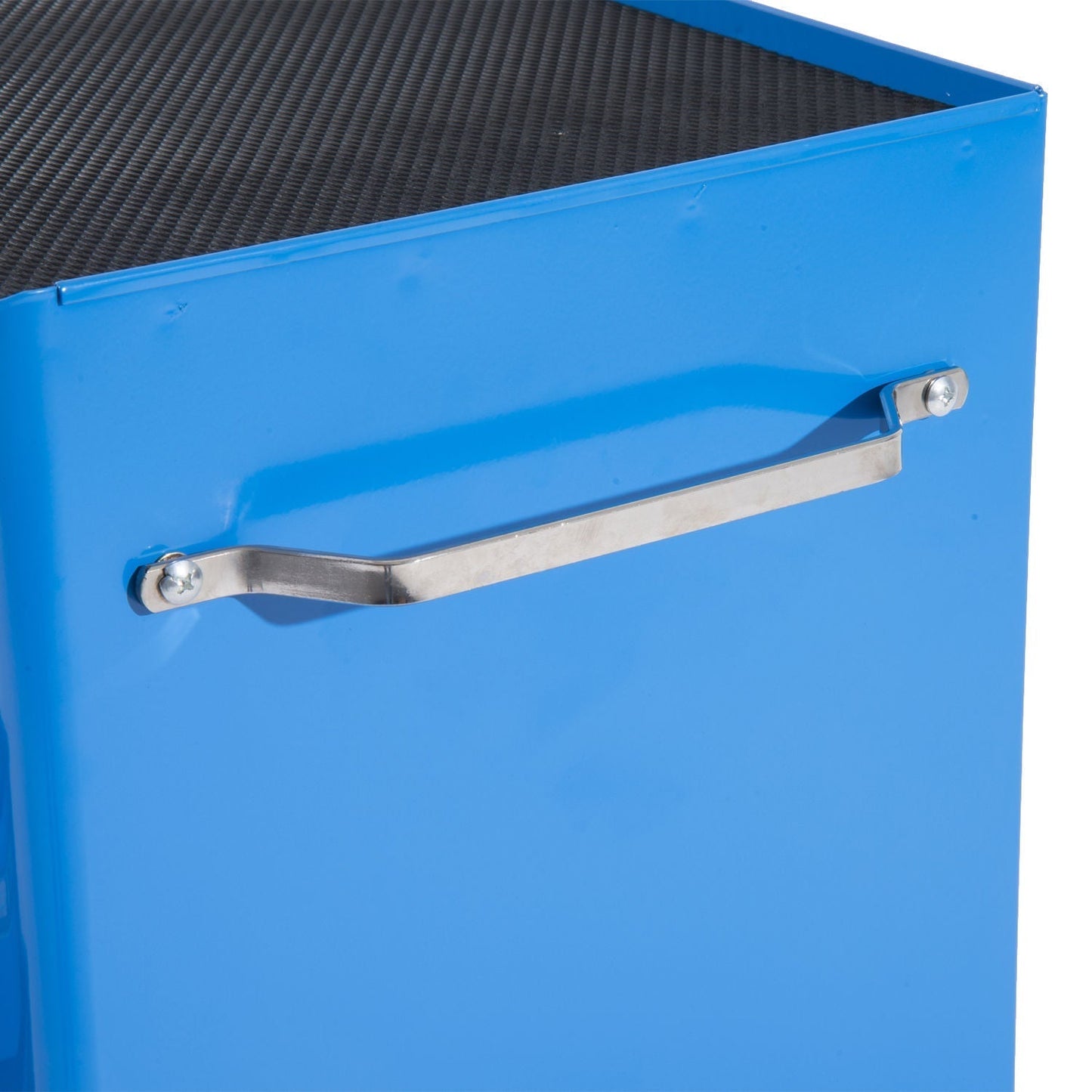 Tool Trolley Equipment Storage with Drawer Blue 61.5 x 33 x 82.5cm