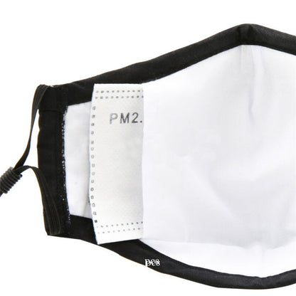 PM2.5 Reusable Cotton Face Mask with 2 Carbon Filters