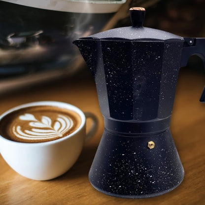 Eisenbach LSS06 Stovetop Espresso Moka Pot – 6 Cups