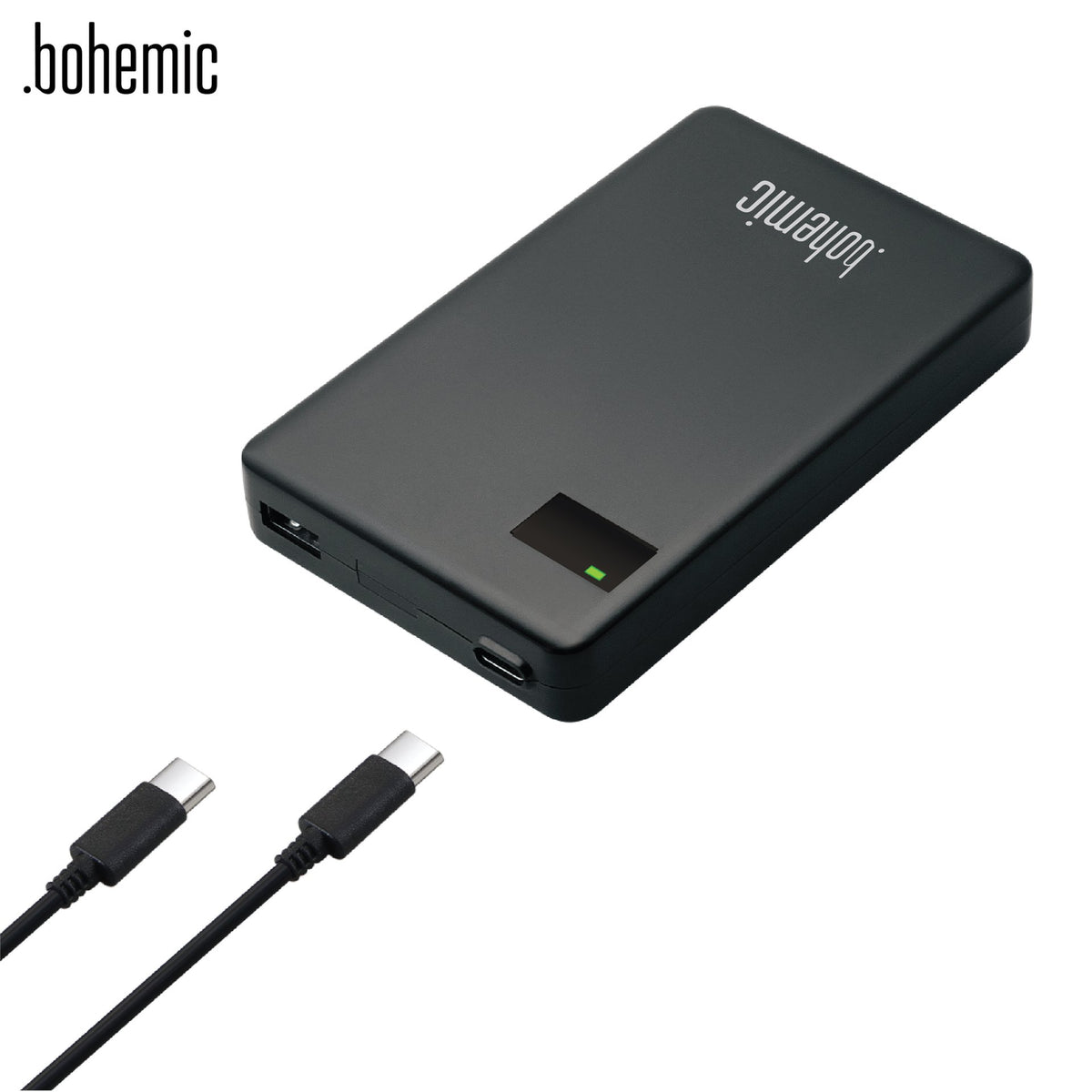 Bohemic BOH7382 Dual-Port USB-C & USB-A Charger – 60W