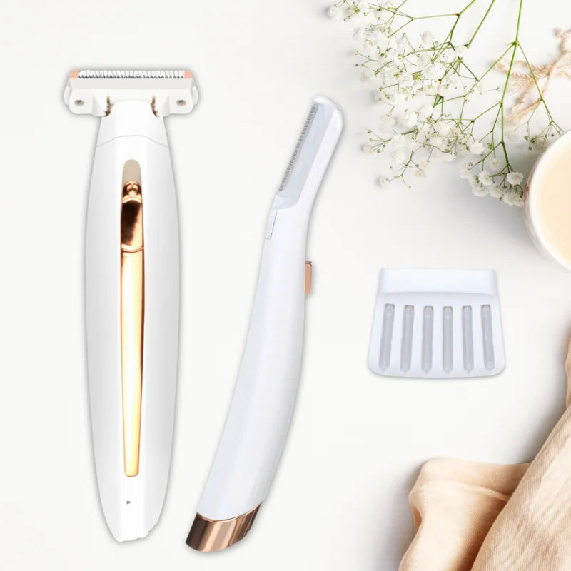 Cenocco Beauty SETCC9087/9086 Body Hair Remover & Facial Epilator Set