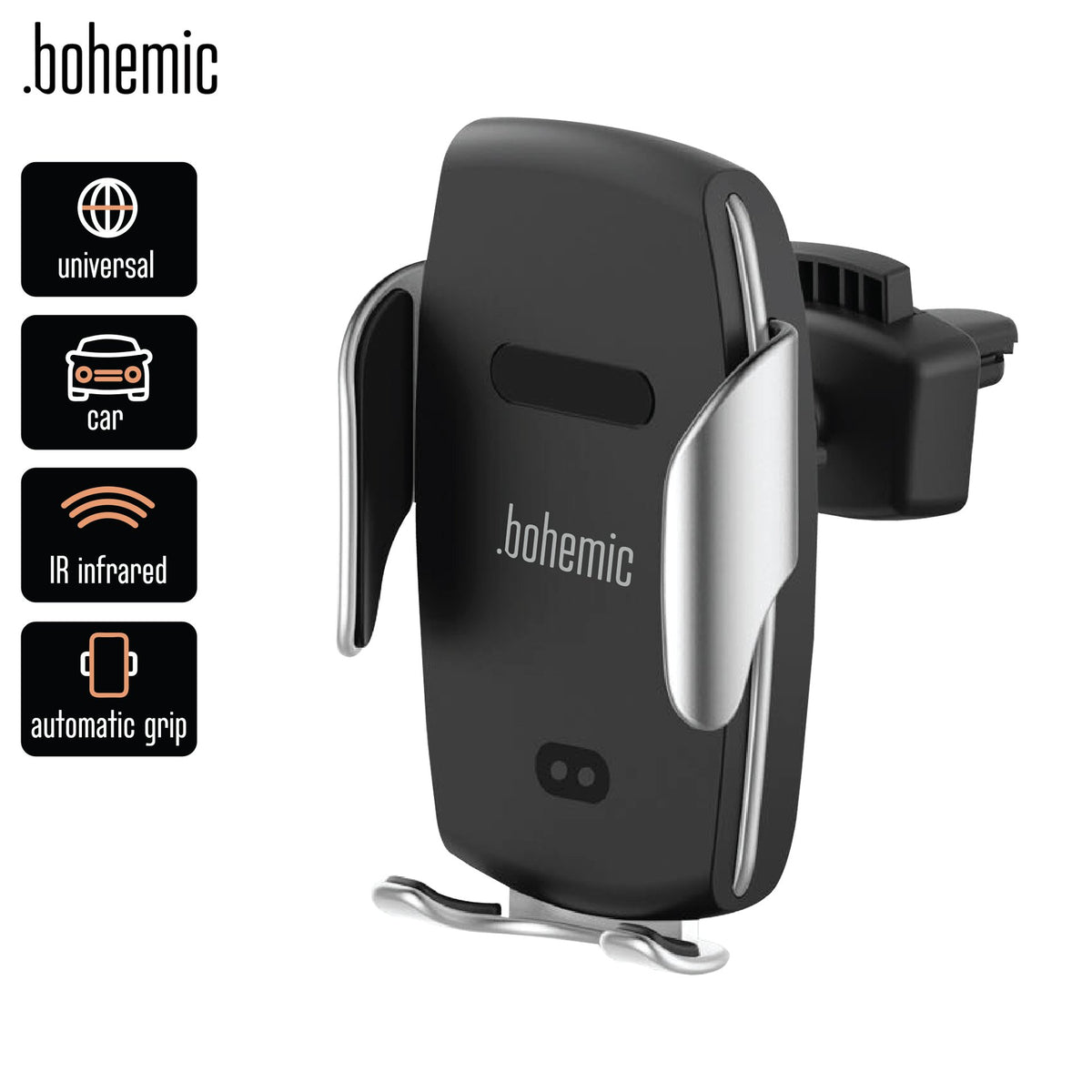 Bohemic BOH7252 Wireless Charging Car Holder – Air Vent Mount