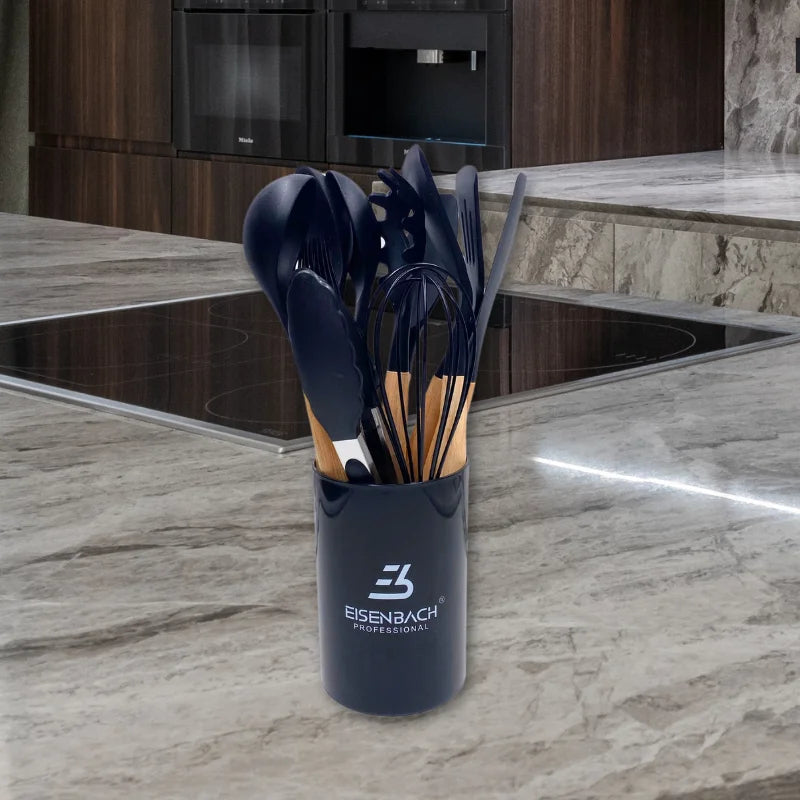 Eisenbach A0022 Kitchen Utensil Set – 12 Pieces, Heat-Safe to 190°C