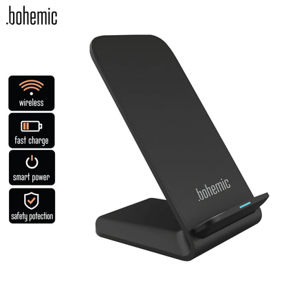 Bohemic BOH7283 Wireless Charging Station – 10W Qi Stand