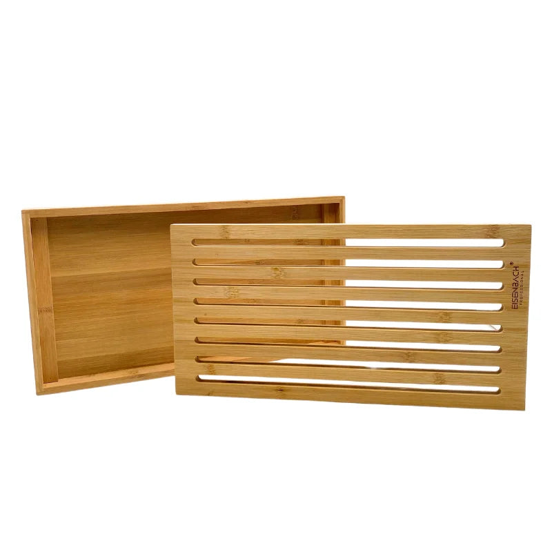 Eisenbach G0125 Bamboo Bread Cutting Board with Crumb Tray