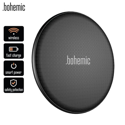 Bohemic BOH7276 Wireless Charging Pad – 10W Qi Fast Charge
