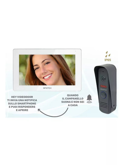 Smart Video Intercom Kit, 7″ Monitor, 1080p