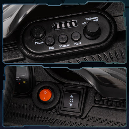 12V Maserati Gran Turismo Folgore Children's Car with Remote Control, Age 3-5 Years, Grey