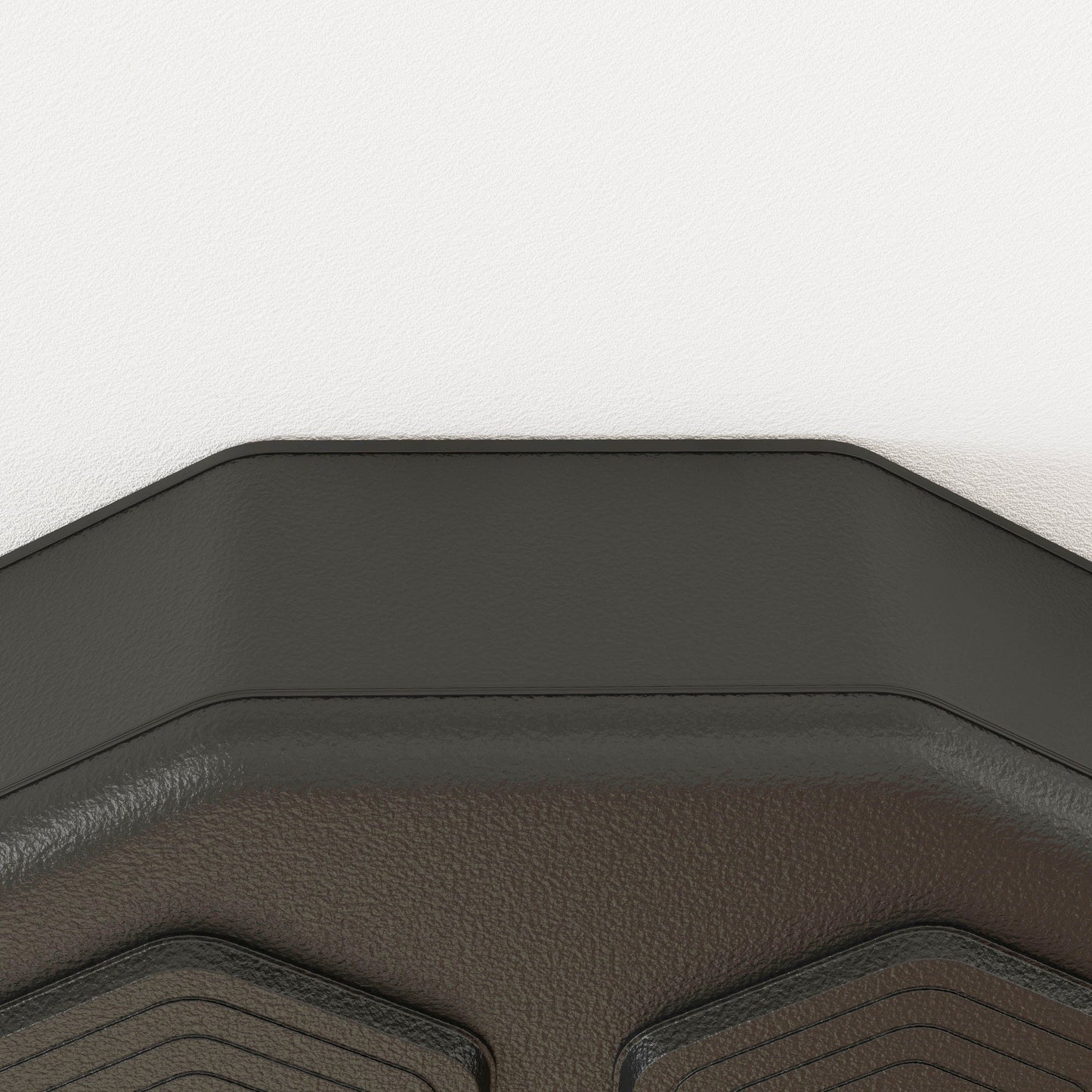 Wall-Mounted Musical Boxing Machine with Bluetooth Connection and Blue Lights, 40x40 cm, Black