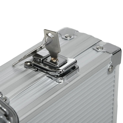 Poker Set for 10 Players – 500 Chips, 2 Card Decks & 5 Dice in Aluminum Carry Case