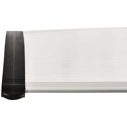 Outdoor Canopy 75x120 cm in Waterproof and Anti-UV Polycarbonate for Door or Window