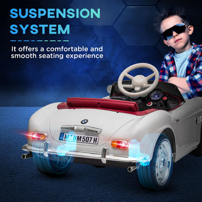Licensed BMW 507 Electric Ride‑On Car with Remote