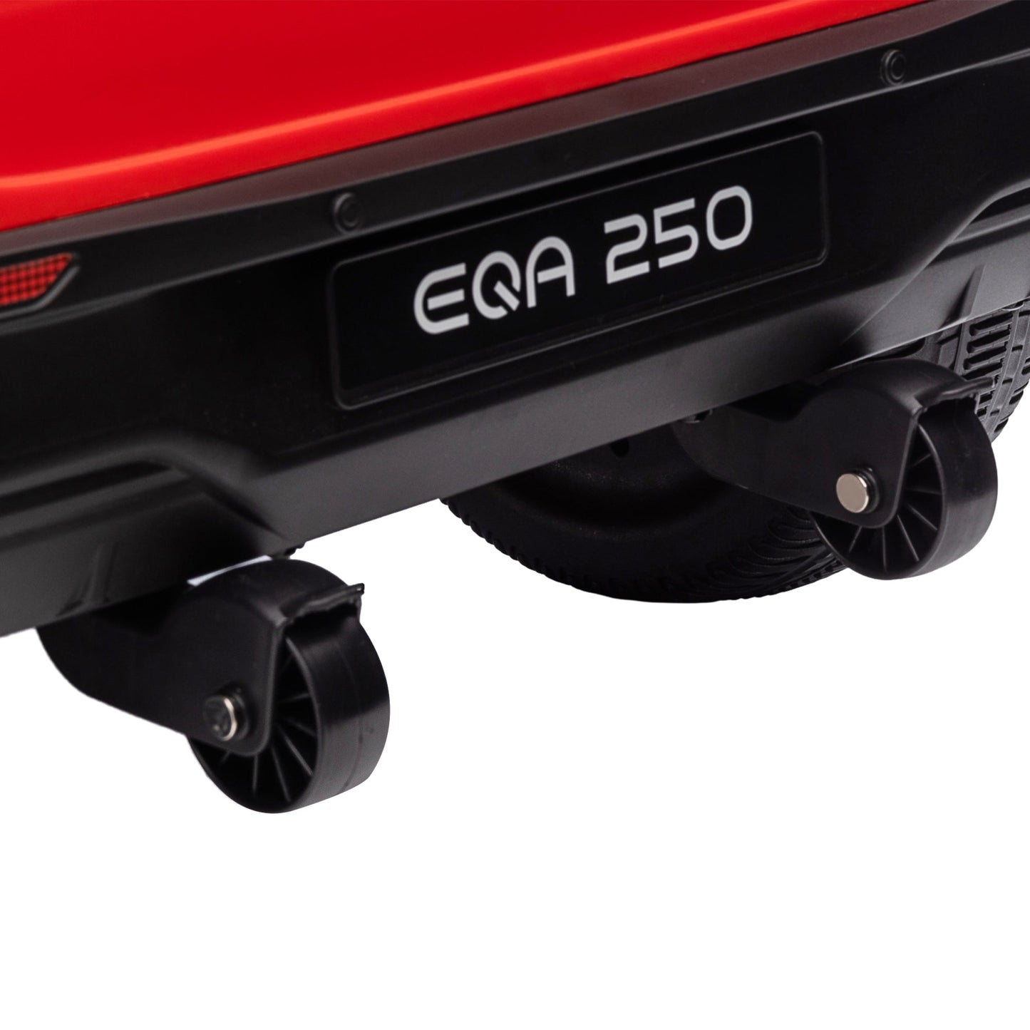 Electric Ride-On Car for Kids 3-8 Years with Remote Control, Headlights and Horn, Red and Black