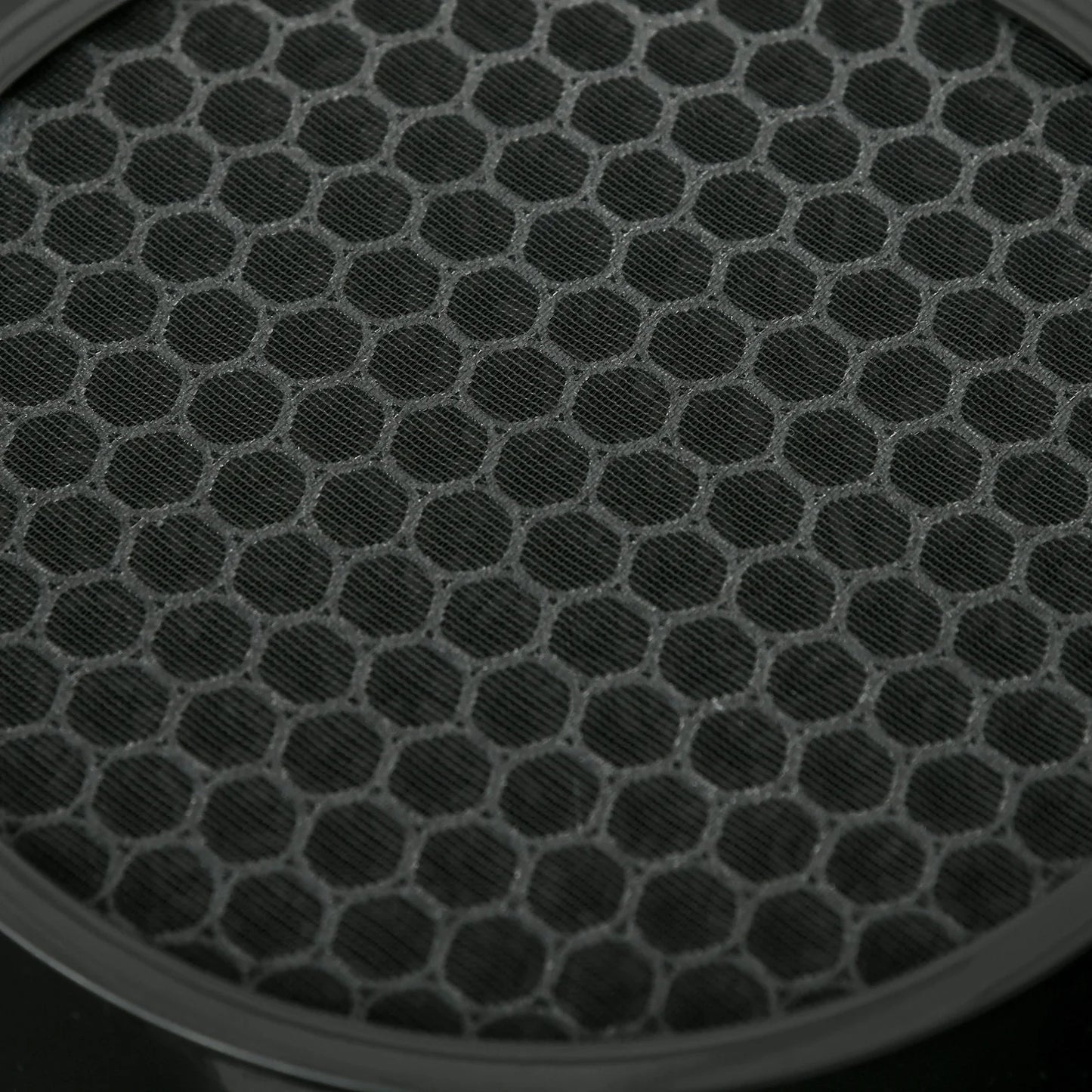 Air Purifier with HEPA & Carbon Filter, 3 Speeds – Covers 18㎡, Black