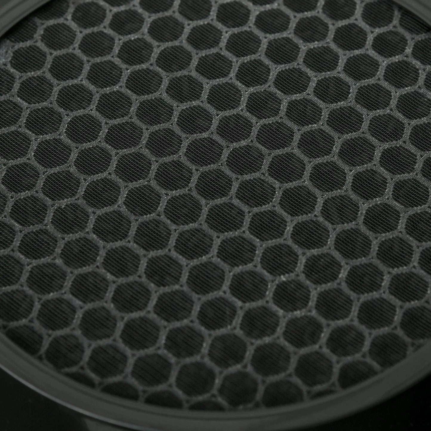 Air Purifier with HEPA Filter and Activated Carbon, 3 Adjustable Speeds, Covered Area 18㎡, for Dust, Smoke, Odors, Pollen