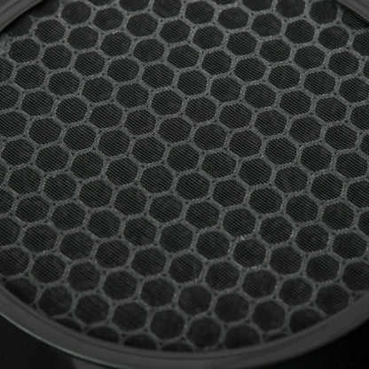 Air Purifier with HEPA Filter and Activated Carbon, 3 Adjustable Speeds, Covered Area 18㎡, for Dust, Smoke, Odors, Pollen