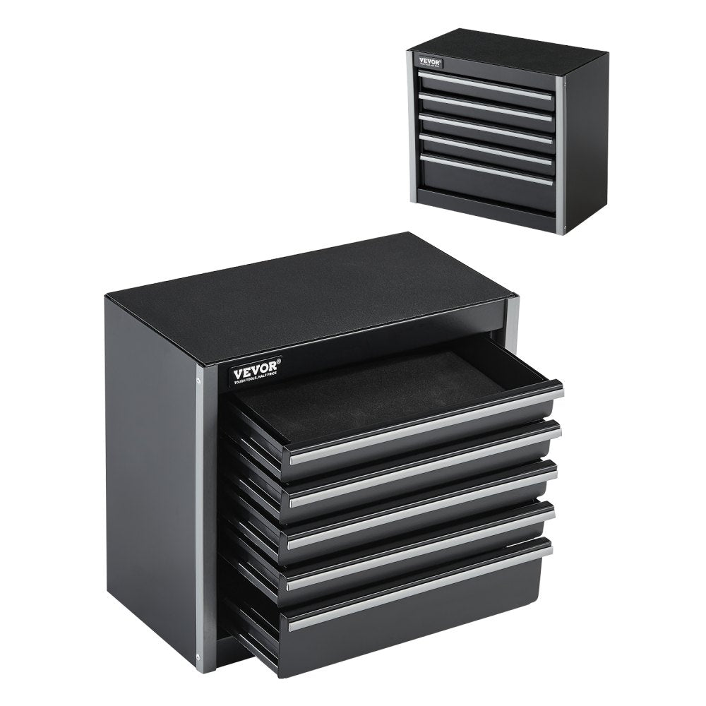 8.6 inch mini tool box 5 drawer black main image