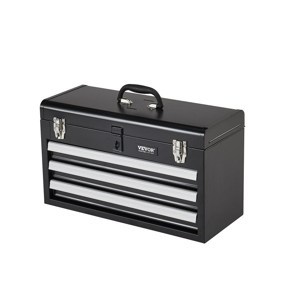 20.5 inch portable tool box 3 drawer black main image