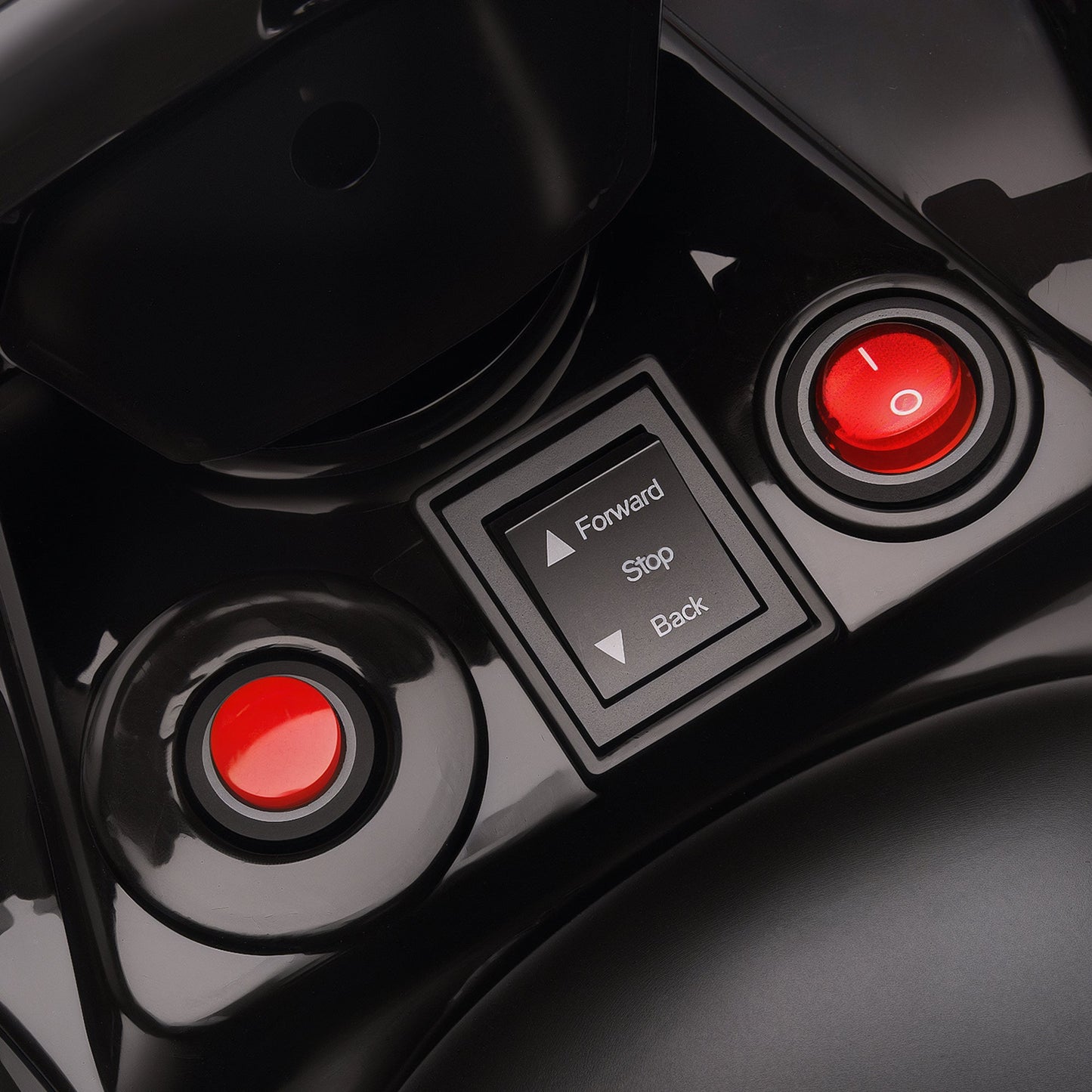 Kids Electric Quad Bike ATV with 6V Rechargeable Battery, LED Headlights and Music, Ages 3-8 Years, Blue