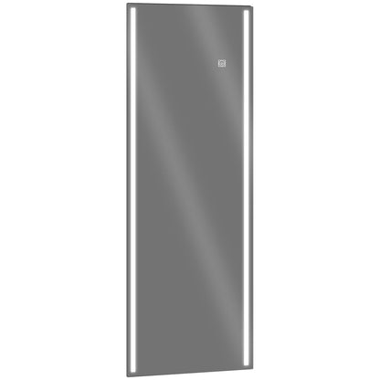 Rectangular Wall Mirror with Adjustable LED Lights and Touch Switch, 40x120cm