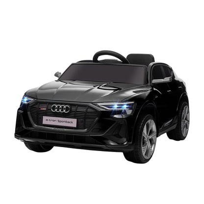 12V Electric Ride-On Toy Car with Remote Control, 3-8km/h Speed, Lights and Music, Ages 3-5 Years, Black