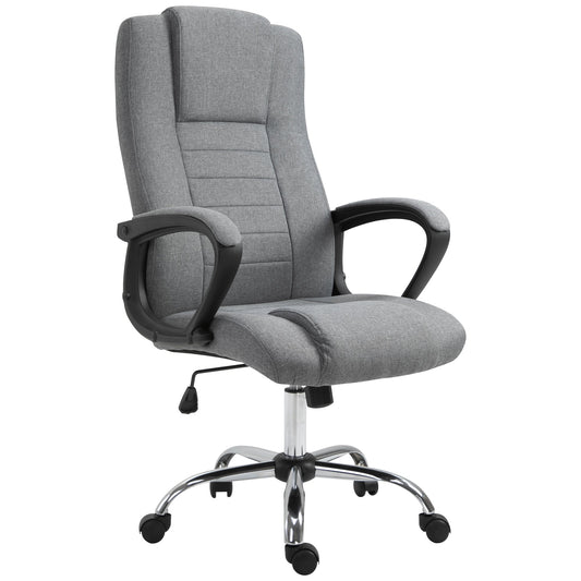 Ergonomic Presidential Office Chair Tilting and Padded with Adjustable Height and Tilt, 62 x 76 x 110-119cm