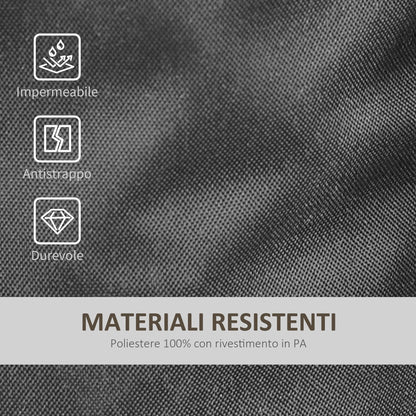 Set of 4 Gazebo Weights in Waterproof Fabric to be Filled with 15kg of Sand or Gravel - Black