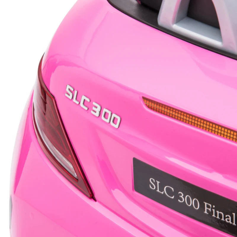 Electric Ride-On Toy Car for Kids Ages 3-6 with LED Lights, Sound Effects and Remote Control, 107x62.5x44 cm, Pink