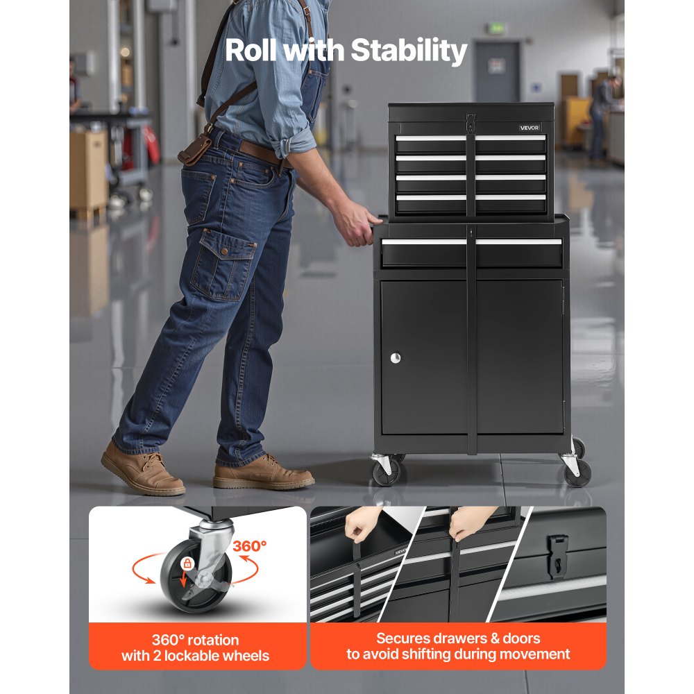 rolling tool chest side rack detail