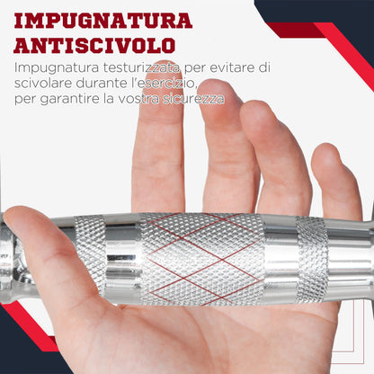 Set of 2 6kg Hex Dumbbells with Non-Slip Grip and Rubber Coating, Black