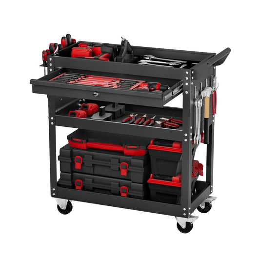 4-tier rolling tool cart main image